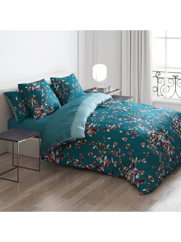 Cacharel 2-delige set: kussenslopen "Aurore" blauw/meerkleurig