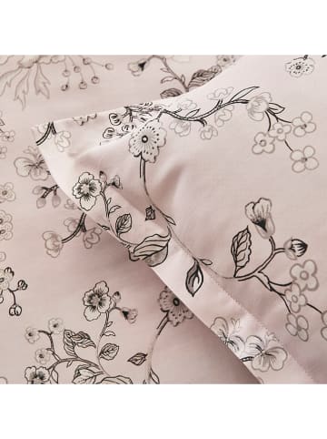Cacharel Satin-Bettwäsche-Set "Jardin Secret" in Rosa