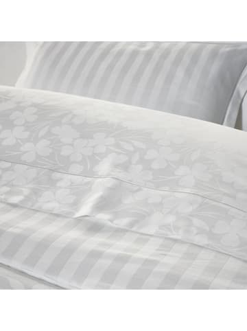 Cacharel 2er-Set: Satin-Kissenbezüge in Weiß