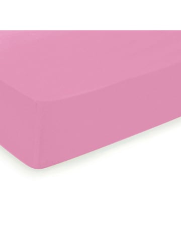 Cacharel textiles Satijnen hoeslaken "Uni" roze