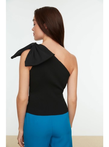 trendyol Blusentop in Schwarz