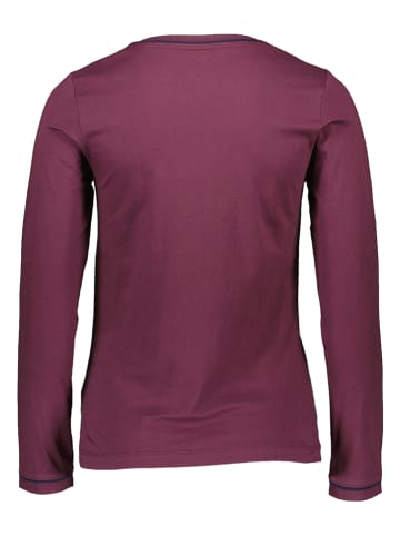 S. Oliver Pyjama-Oberteil in Pflaume