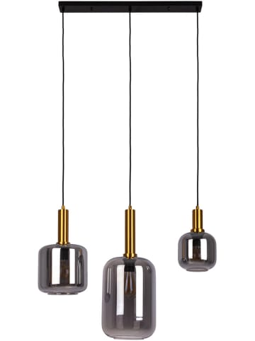 näve Hängeleuchte "Fumo" in Grau - (B)82,5 x (H)150 cm