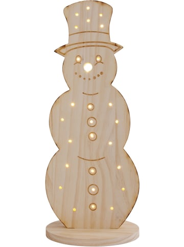 näve Dekoracja LED "Snowy" w kolorze jasnobrązowym