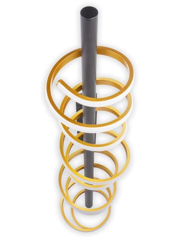 näve LED-Deckenleuchte "Bellezza" in Schwarz/ Gold - EEK D (A bis G)