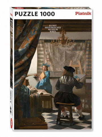 Piatnik 1000tlg. Puzzle "Vermeer - Die Malkunst" - ab 6 Jahren