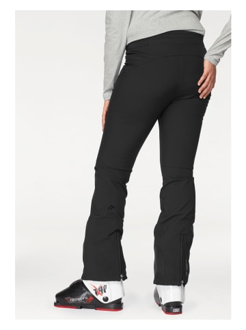 Maier Sports Softshellowe spodnie narciarskie w kolorze czarnym
