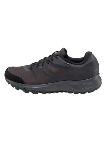 SALOMON Buty "Trailster 2" w kolorze czarno-brązowym do biegania