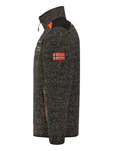 Geographical Norway Fleece vest antraciet