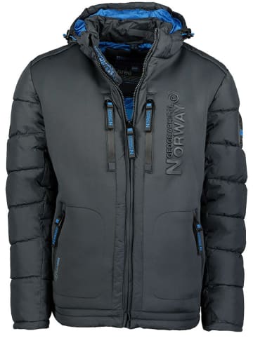 Geographical Norway Steppjacke "Beachwood" in Grau
