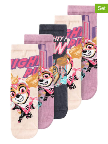 name it 5er-Set: Socken "Odassa" in Pink/ Bunt