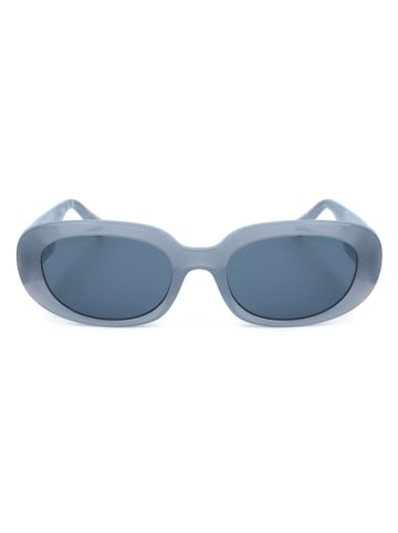 Guess Damskie okulary przeciwsłoneczne w kolorze niebieskim
