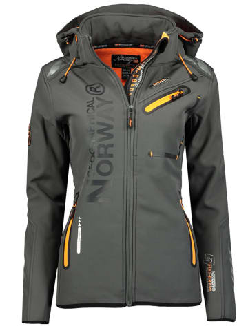 Geographical Norway Softshelljas "Reine" grijs