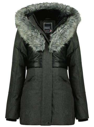 Geographical Norway Parka "Bunky" in Schwarz