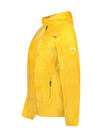 Geographical Norway Fleece vest "Upalood" mosterdgeel