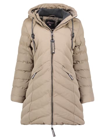 Geographical Norway Parka "Clarisal" w kolorze szarobrązowym