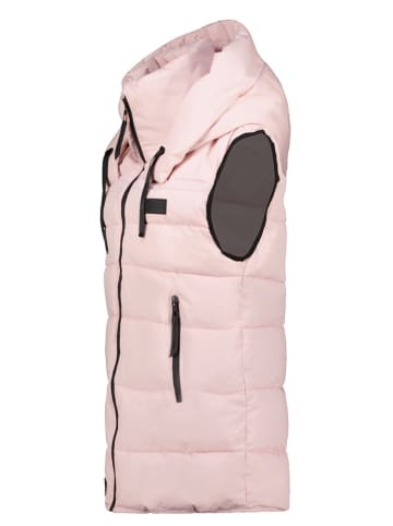 Geographical Norway Doorgestikte bodywarmer "Dolbar" lichtroze