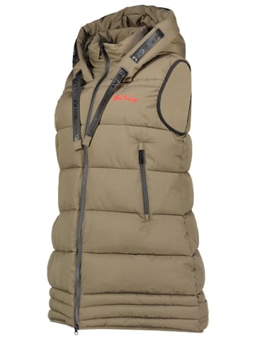 Geographical Norway Doorgestikte bodywarmer "Dolbar" kaki