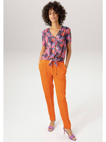 Aniston Spodnie w kolorze pomarańczowym