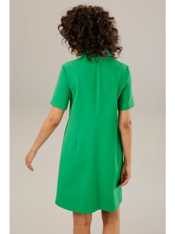 Aniston Sukienka polo w kolorze zielonym
