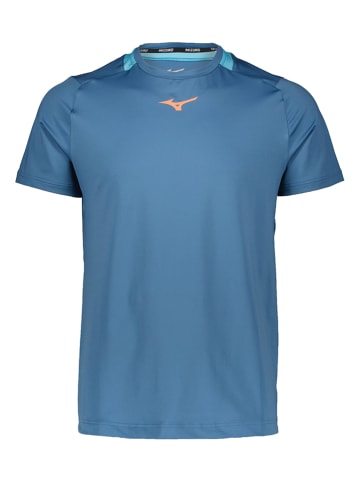 Mizuno Trainingsshirt "Tennis" blauw