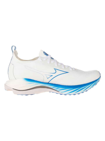 Mizuno Hardloopschoenen "Wave Neo Wind" wit/blauw