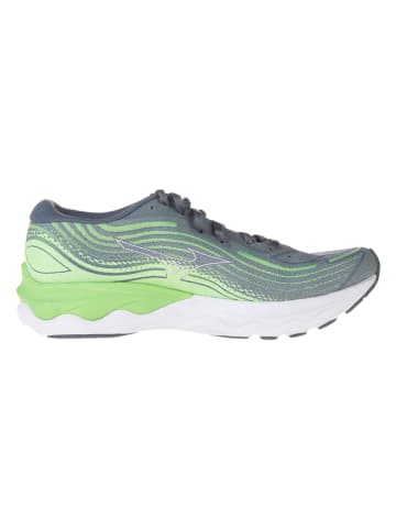 Mizuno Laufschuhe "Wave Skyrise" in Grau/ Grün