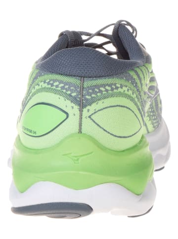 Mizuno Laufschuhe "Wave Skyrise" in Grau/ Grün
