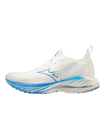 Mizuno Hardloopschoenen "Wave Neo Wind" wit/blauw