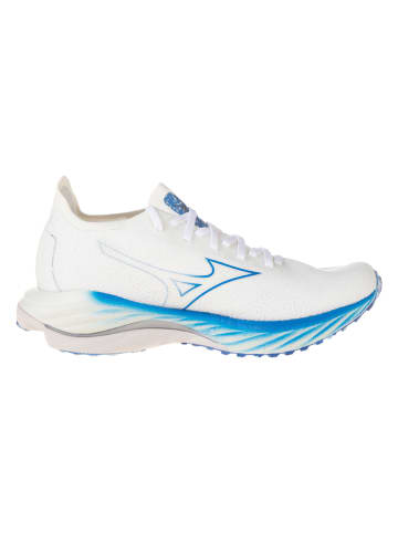 Mizuno Buty "Wave Neo Wind" w kolorze biało-niebieskim do biegania