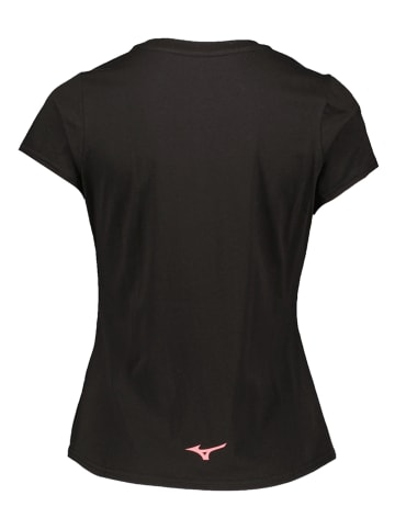 Mizuno Koszulka "Athletic" w kolorze czarnym