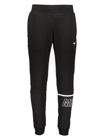 Mizuno Spodnie dreswe "Athletic" w kolorze czarnym
