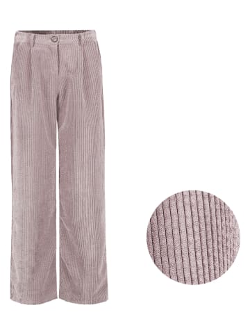 Sublevel Spodnie sztruksowe w kolorze jasnoróżowym