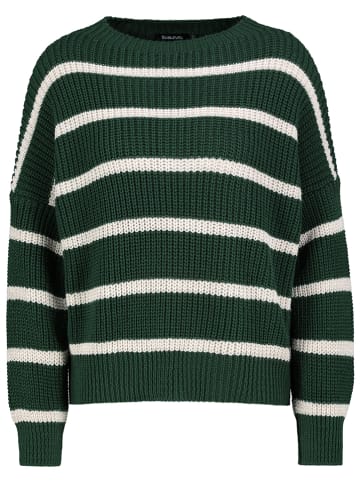 Sublevel Sweter w kolorze zielono-beżowym