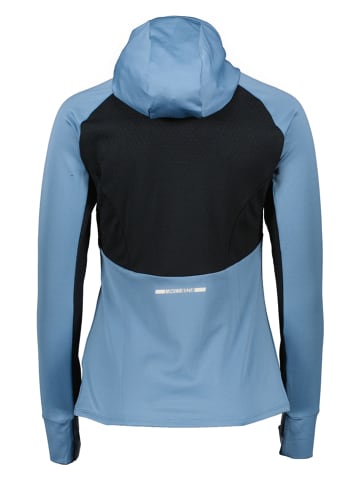 Mizuno Koszulka funkcyjna "Hooded" w kolorze błękitnym