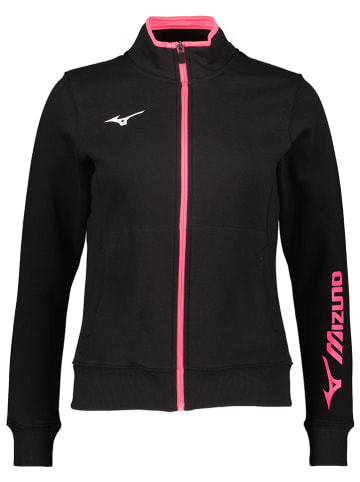 Mizuno Sweatjacke "Team" in Schwarz