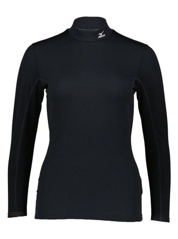 Mizuno Koszulka funkcyjna "Mid Weight" w kolorze czarnym