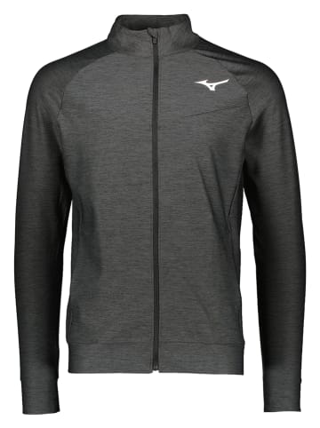 Mizuno Trainingsjacke in Anthrazit