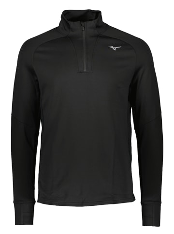 Mizuno Funktionsshirt "Warmalite" in Schwarz