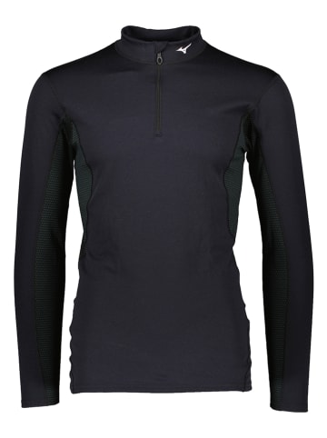 Mizuno Koszulka funkcyjna "Mid Weight" w kolorze czarnym