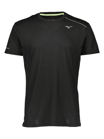 Mizuno Koszulka sportowa "Dry Aeroflow" w kolorze czarnym