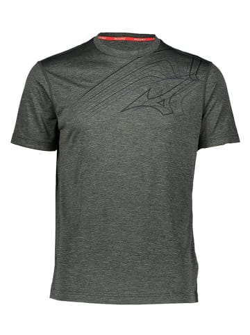 Mizuno Hardloopshirt "Core Graphic" antraciet