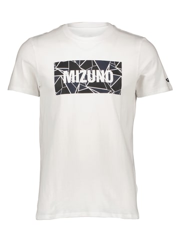 Mizuno Shirt "Athletic" in Weiß