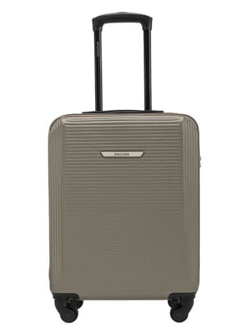 Puccini Walizka "San Diego" w kolorze khaki - 40 x 55 x 20 cm