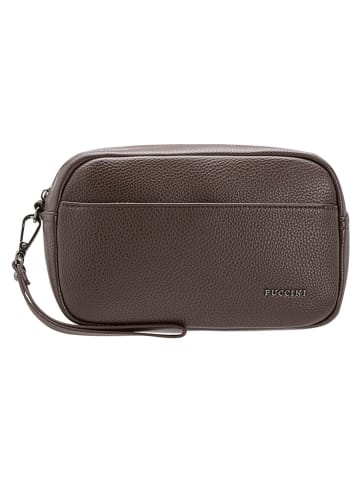 Puccini Beautycase bruin - (B)23 x (H)14 x (D)11 cm