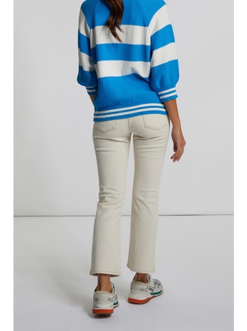 Rich & Royal Sweter w kolorze niebiesko-białym