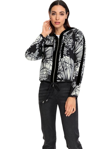 Heine Cardigan in Schwarz/ Weiß
