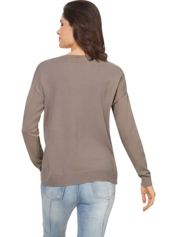 Heine Pullover in Taupe