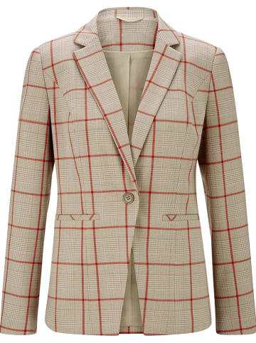 Heine Blazer beige/rood