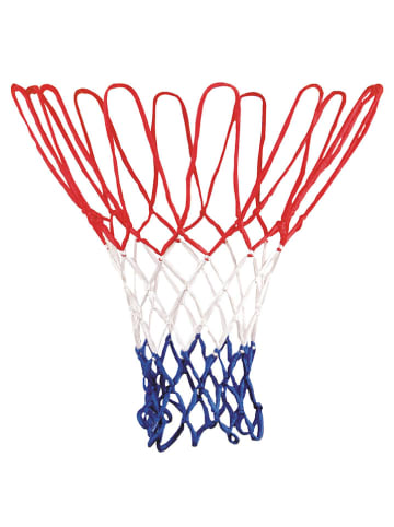 Hudora Basketballnetz in Rot/ Weiß/ Blau